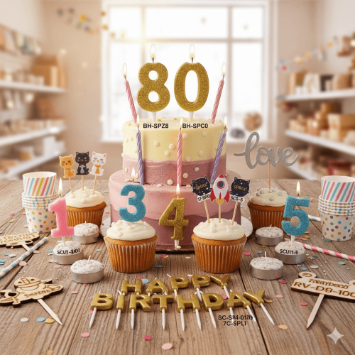 Decoratiuni/ Lumanari Tort/ Briose